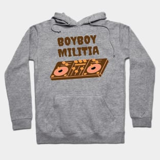 Boyboy Militia - Vinyl collection (brown) Hoodie